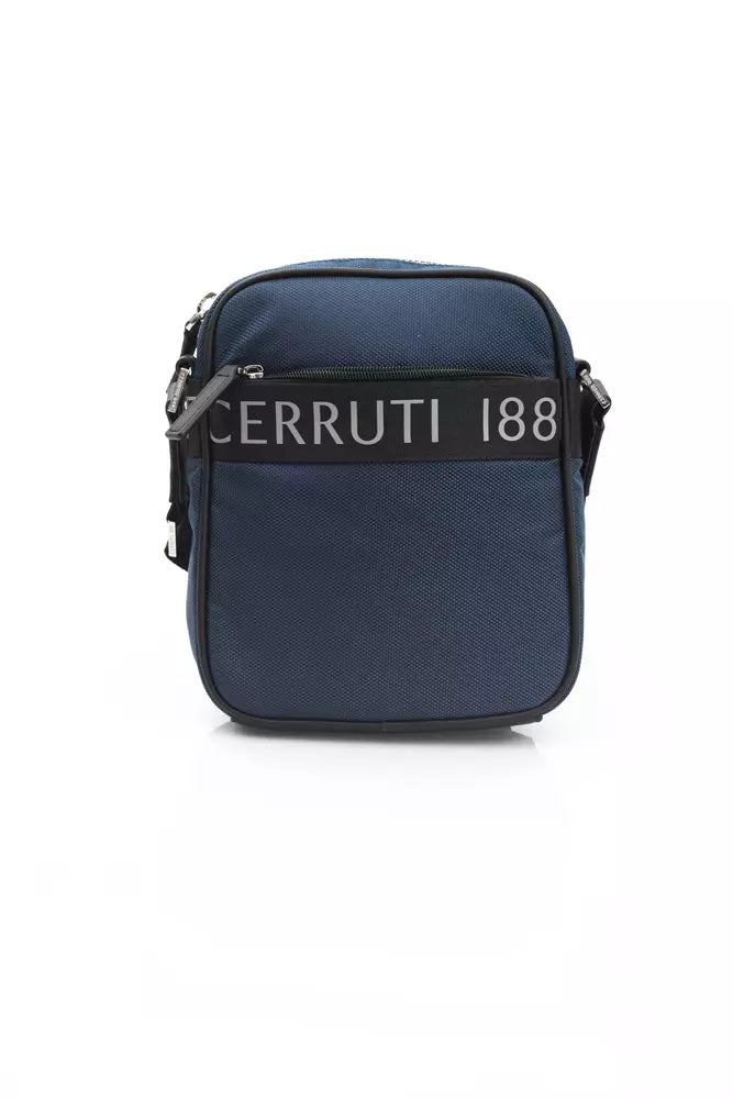 Men’s Cerruti 1881 Blue Nylon Men Bag