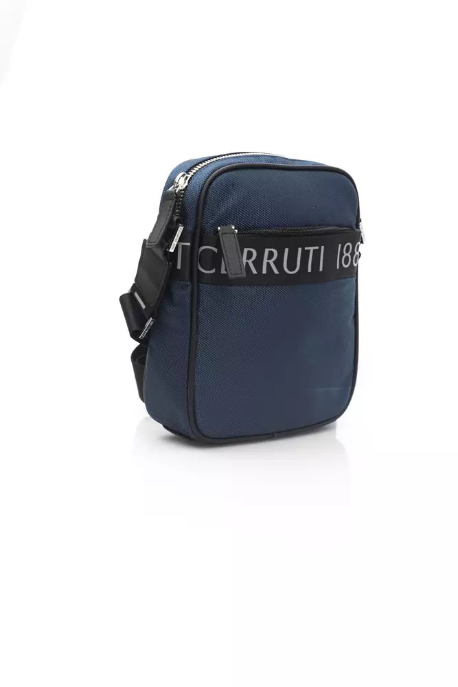 Men’s Cerruti 1881 Blue Nylon Men Bag