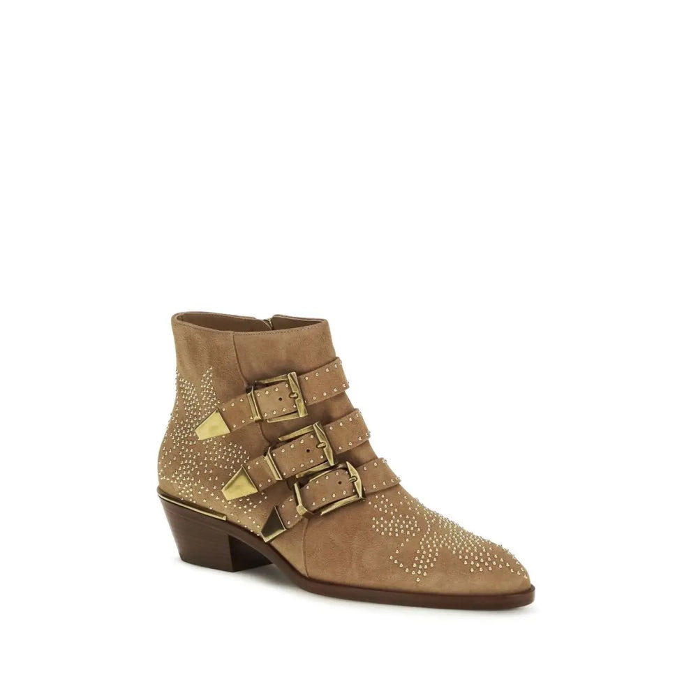 Men’s Chloé Multicolor Calf Leather Bos Taurus Ankle Boots