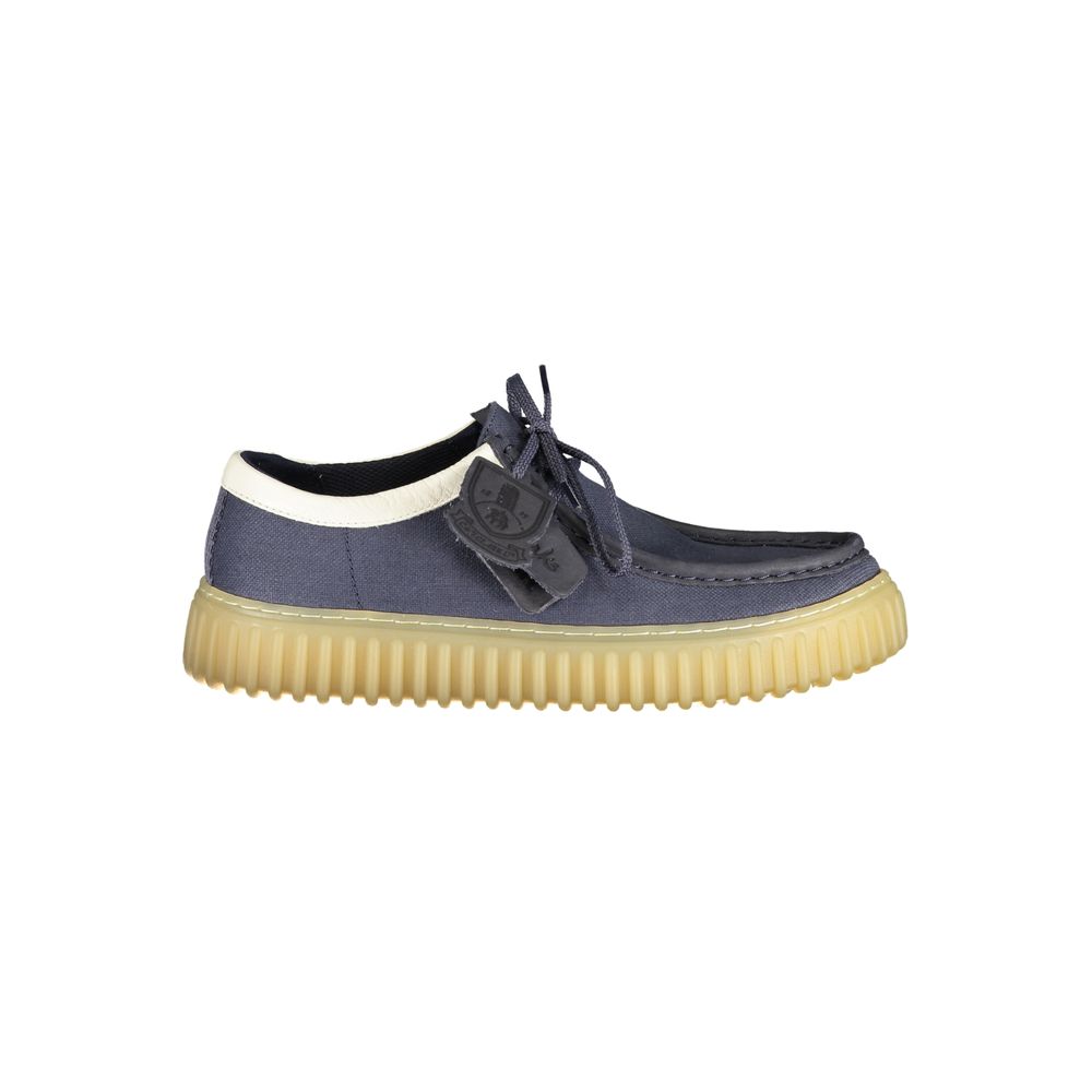 Men’s Clarks Blue Fabric Shoe