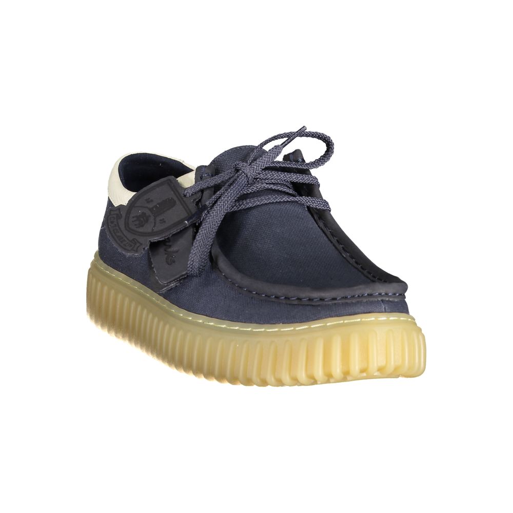 Men’s Clarks Blue Fabric Shoe