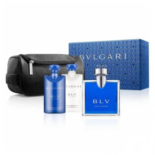 Men’s Cologne Gift Set with Eau De Toilette and Shower Gel Sets Bvlgari