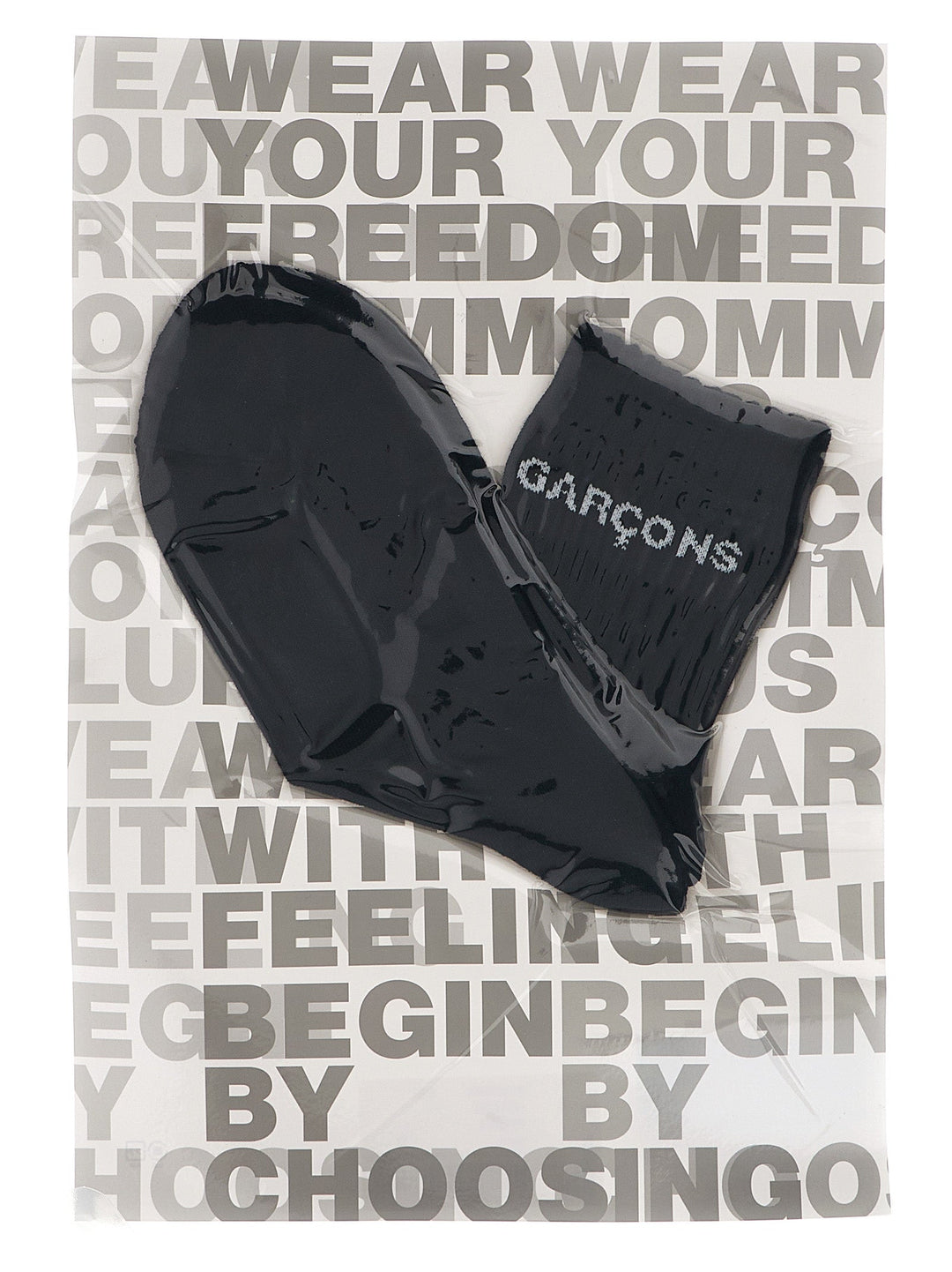 Men’s Comme Des Garçons Bicolor Cotton Socks