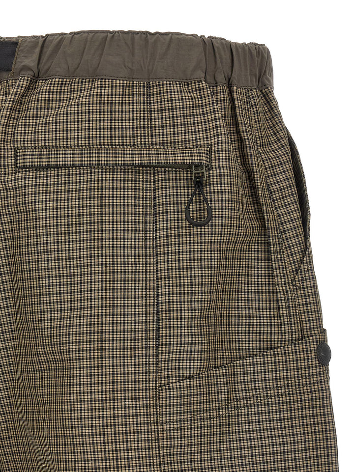 Men’s Comme Des Garçons Bicolor Linen Bermuda Shorts