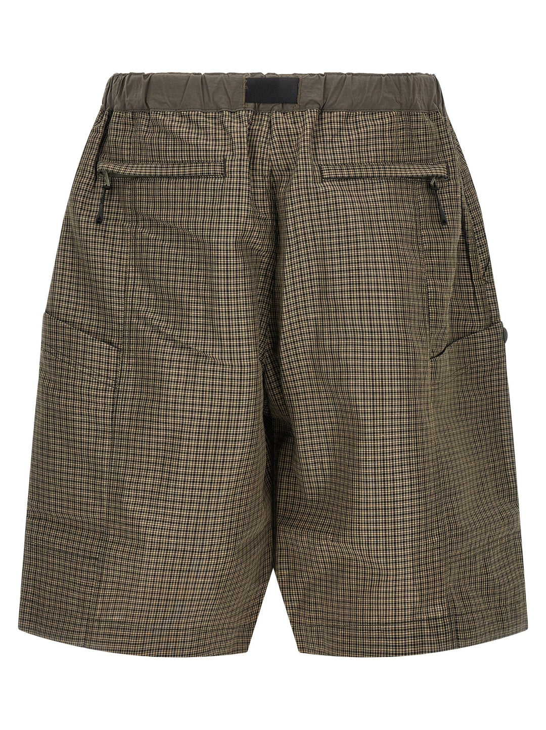 Men’s Comme Des Garçons Bicolor Linen Bermuda Shorts