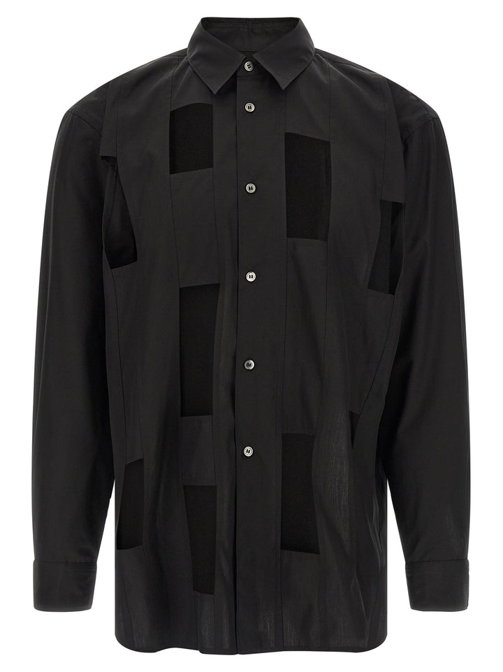 Comme Des Garçons Black Cotton Blouse