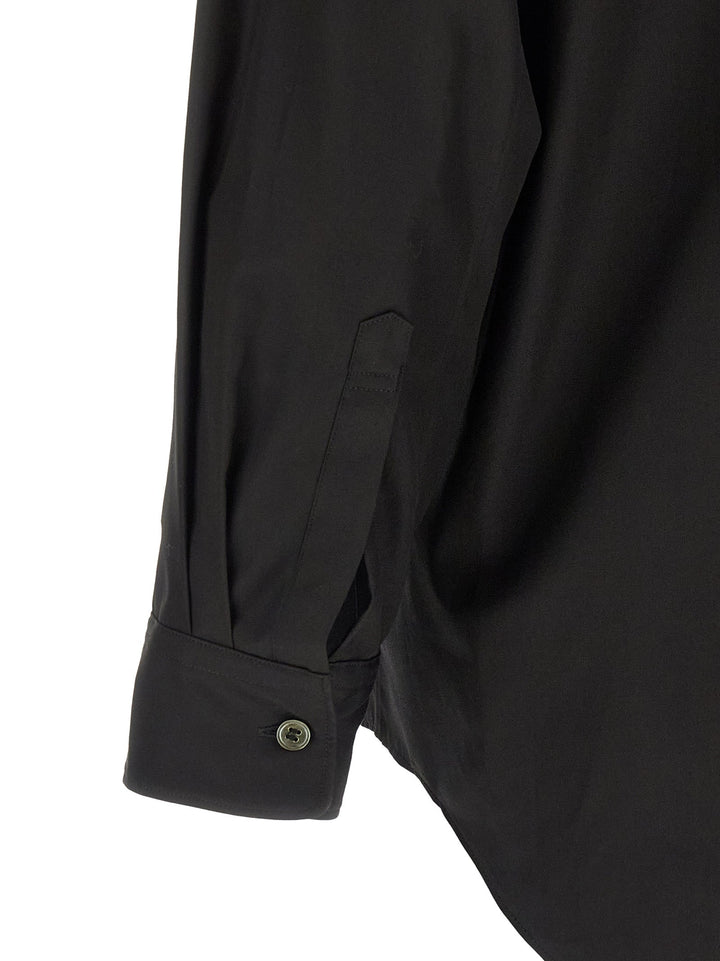 Comme Des Garçons Black Cotton Blouse
