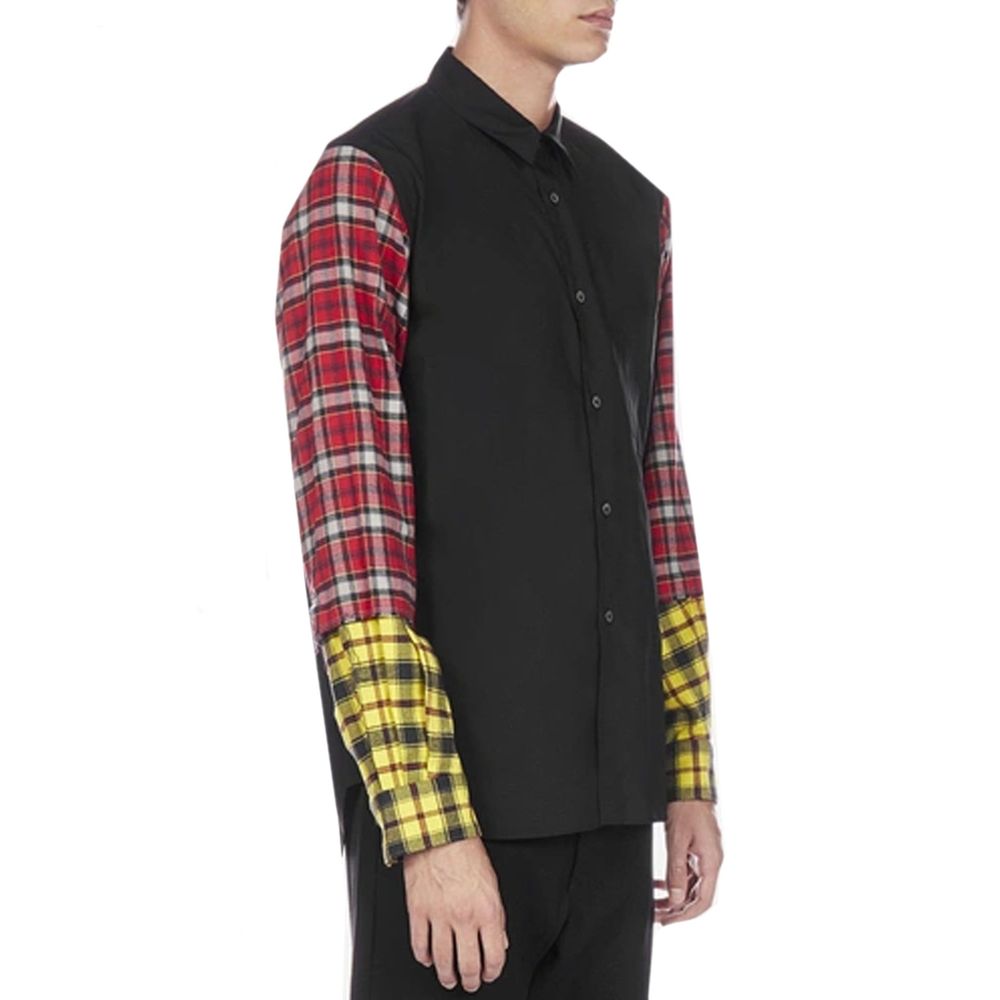 Comme Des Garçons Black Cotton Dress Shirt