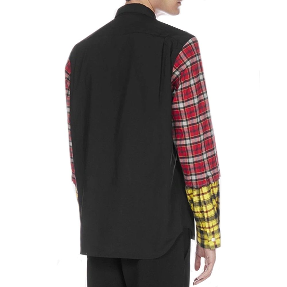 Men’s Comme Des Garçons Black Cotton Dress Shirt