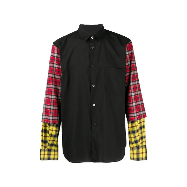 Comme Des Garçons Black Cotton Dress Shirt