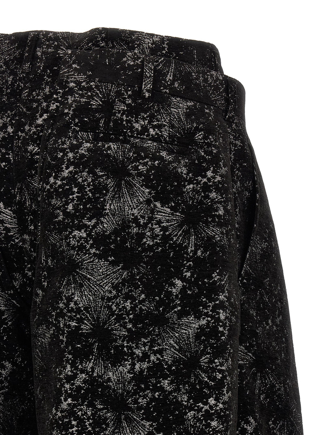 Men’s Comme Des Garçons Black Polyester Bermuda Shorts