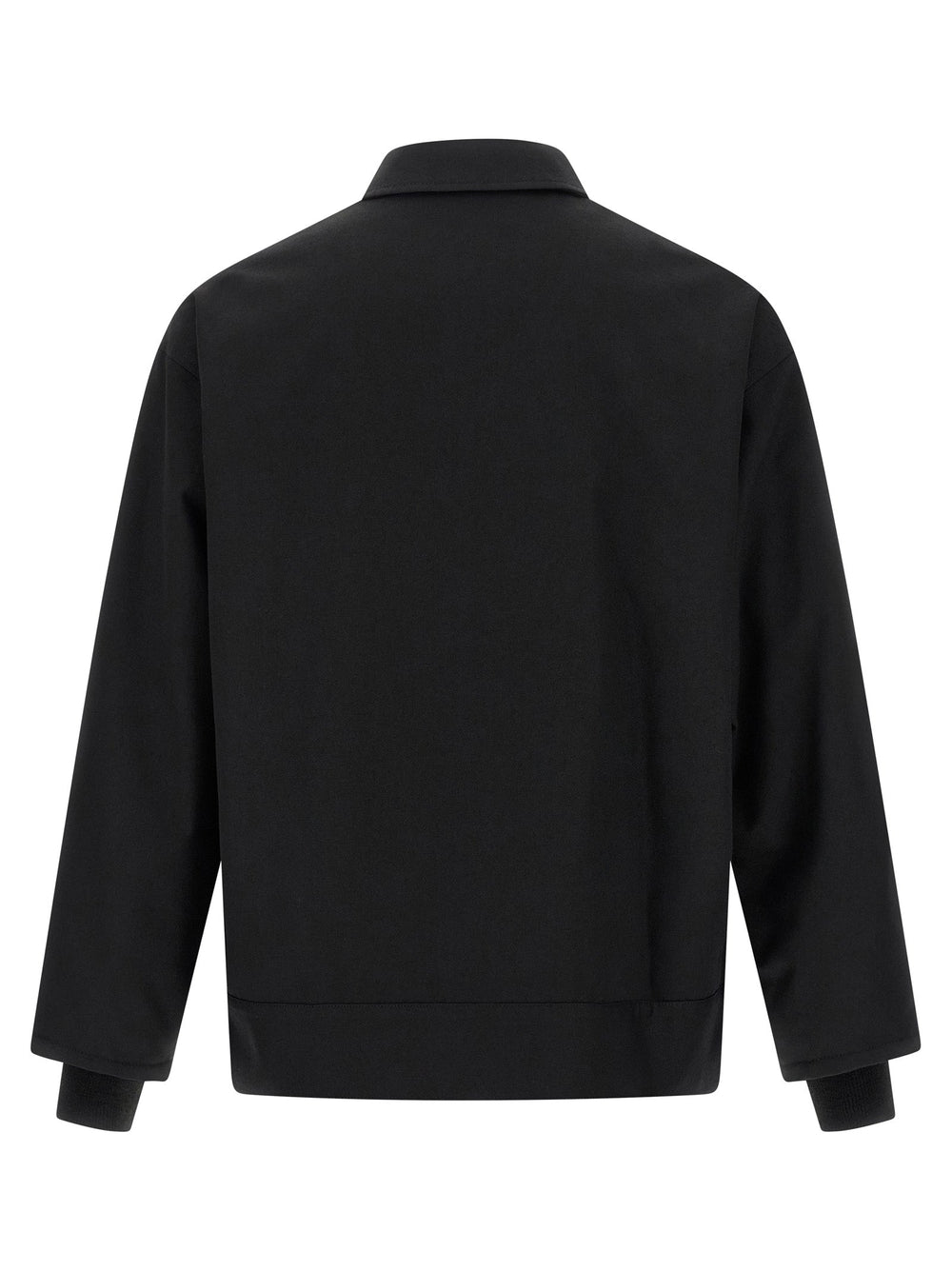 Men’s Comme Des Garçons Black Polyester Full-length Jacket