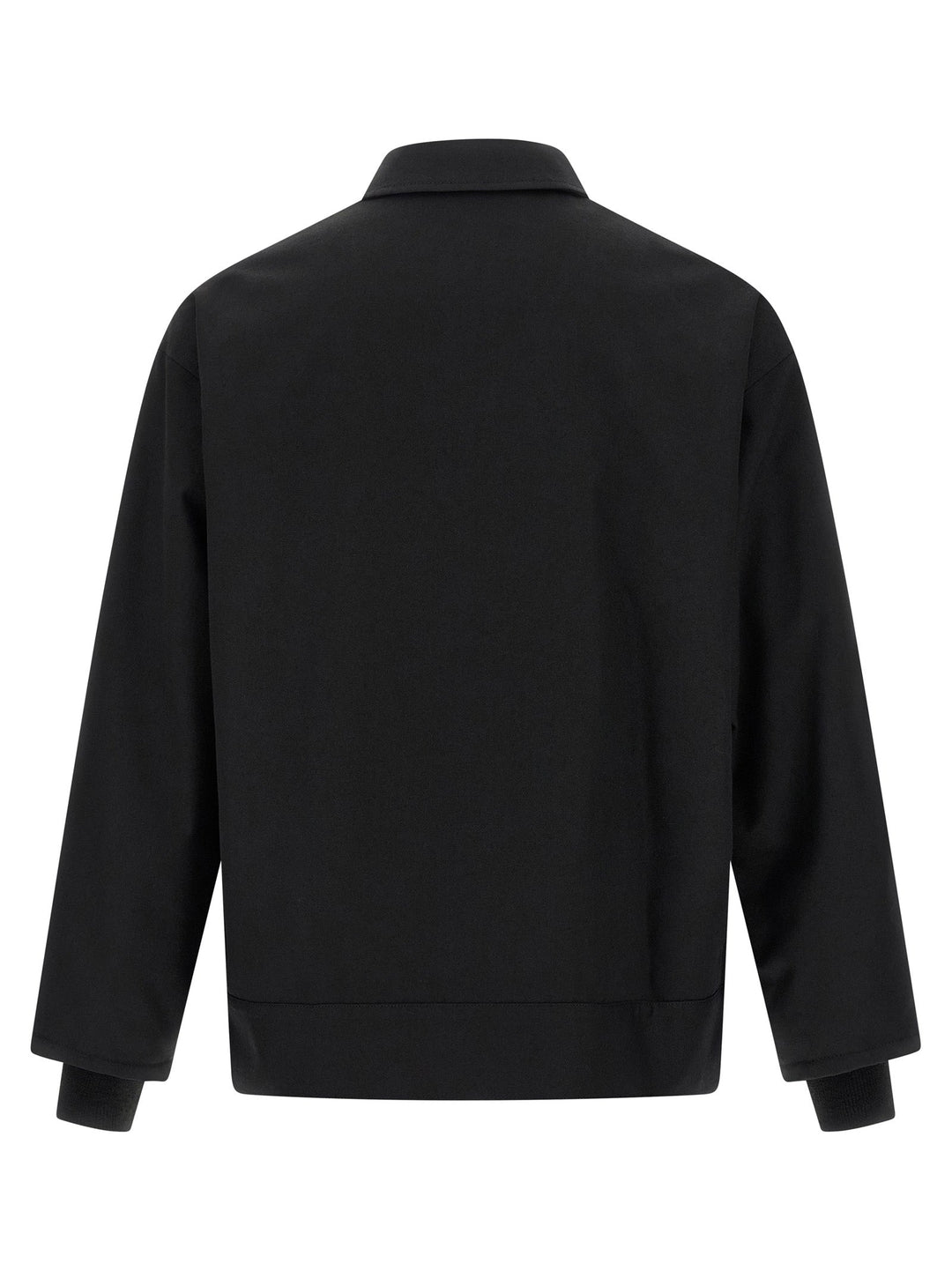 Men’s Comme Des Garçons Black Polyester Full-length Jacket