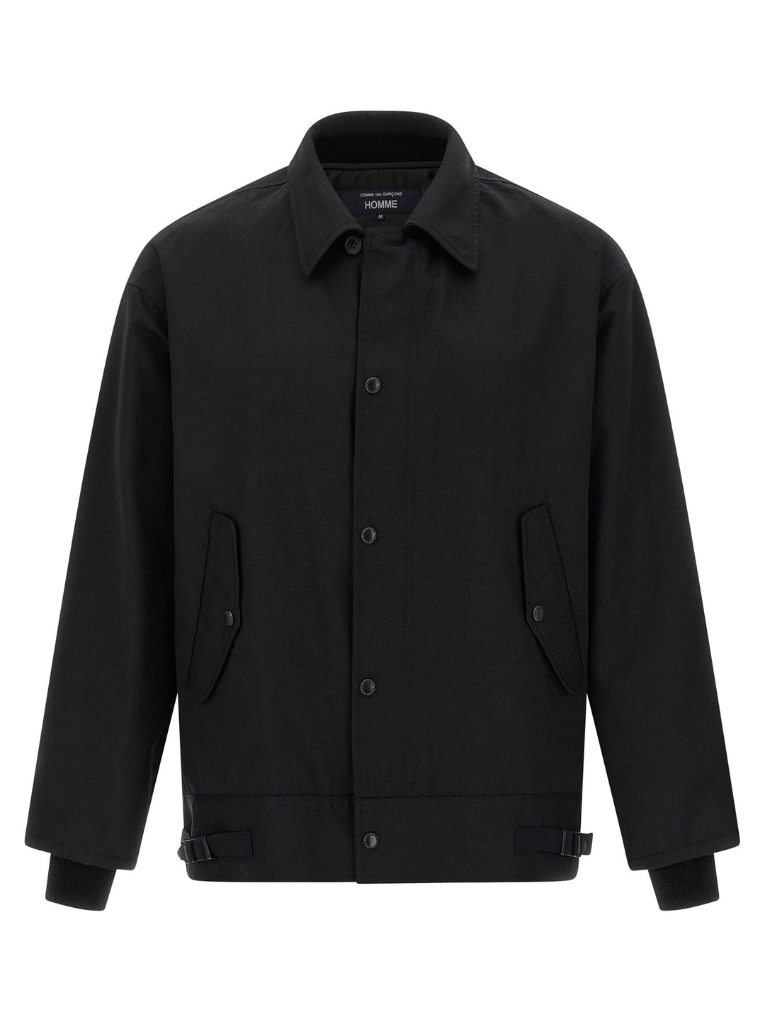 Men’s Comme Des Garçons Black Polyester Full-length Jacket