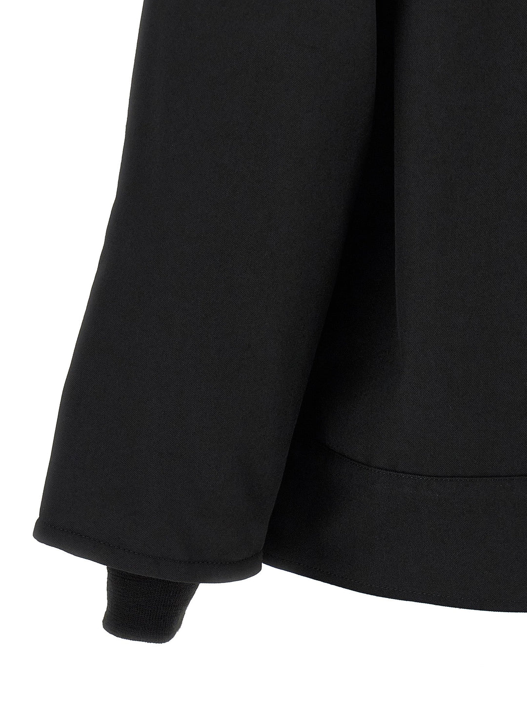 Men’s Comme Des Garçons Black Polyester Full-length Jacket