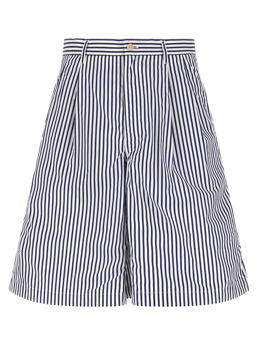 Men’s Comme Des Garçons Blue Cotton Bermuda Shorts