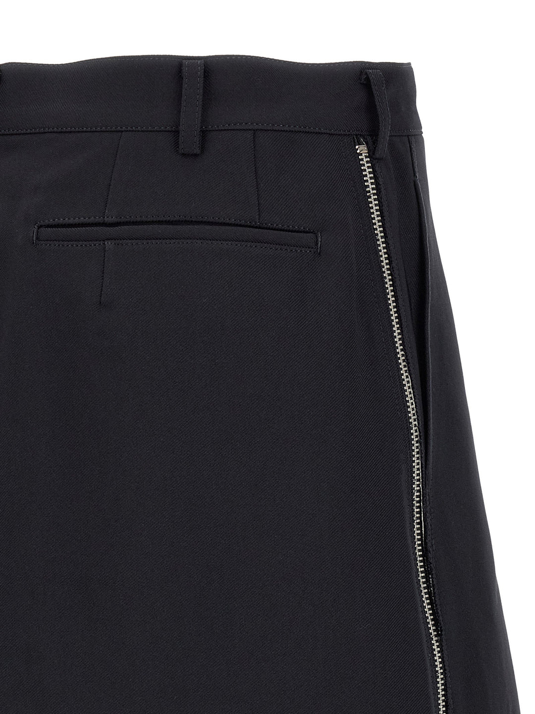 Men’s Comme Des Garçons Blue Polyester Bermuda Shorts