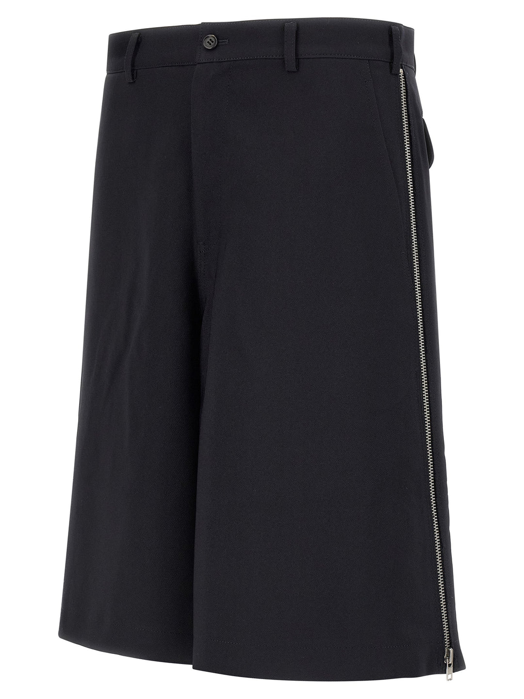 Men’s Comme Des Garçons Blue Polyester Bermuda Shorts