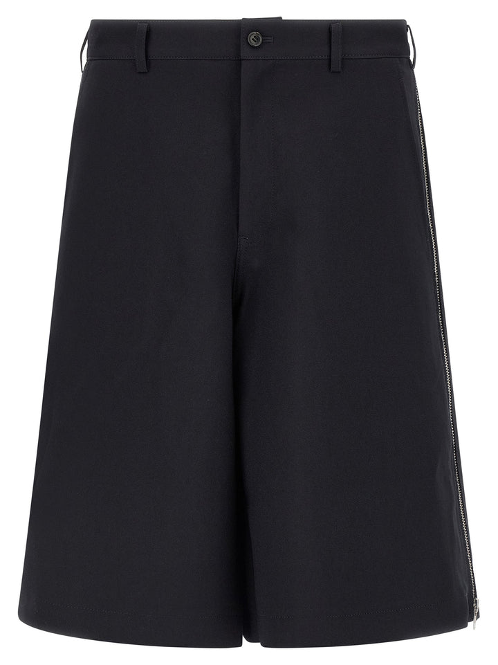 Men’s Comme Des Garçons Blue Polyester Bermuda Shorts