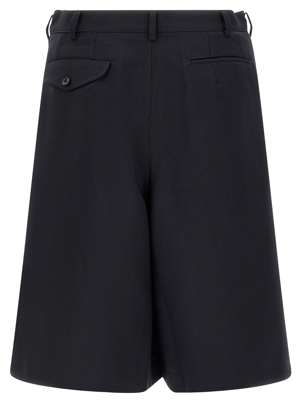 Men’s Comme Des Garçons Blue Polyester Bermuda Shorts