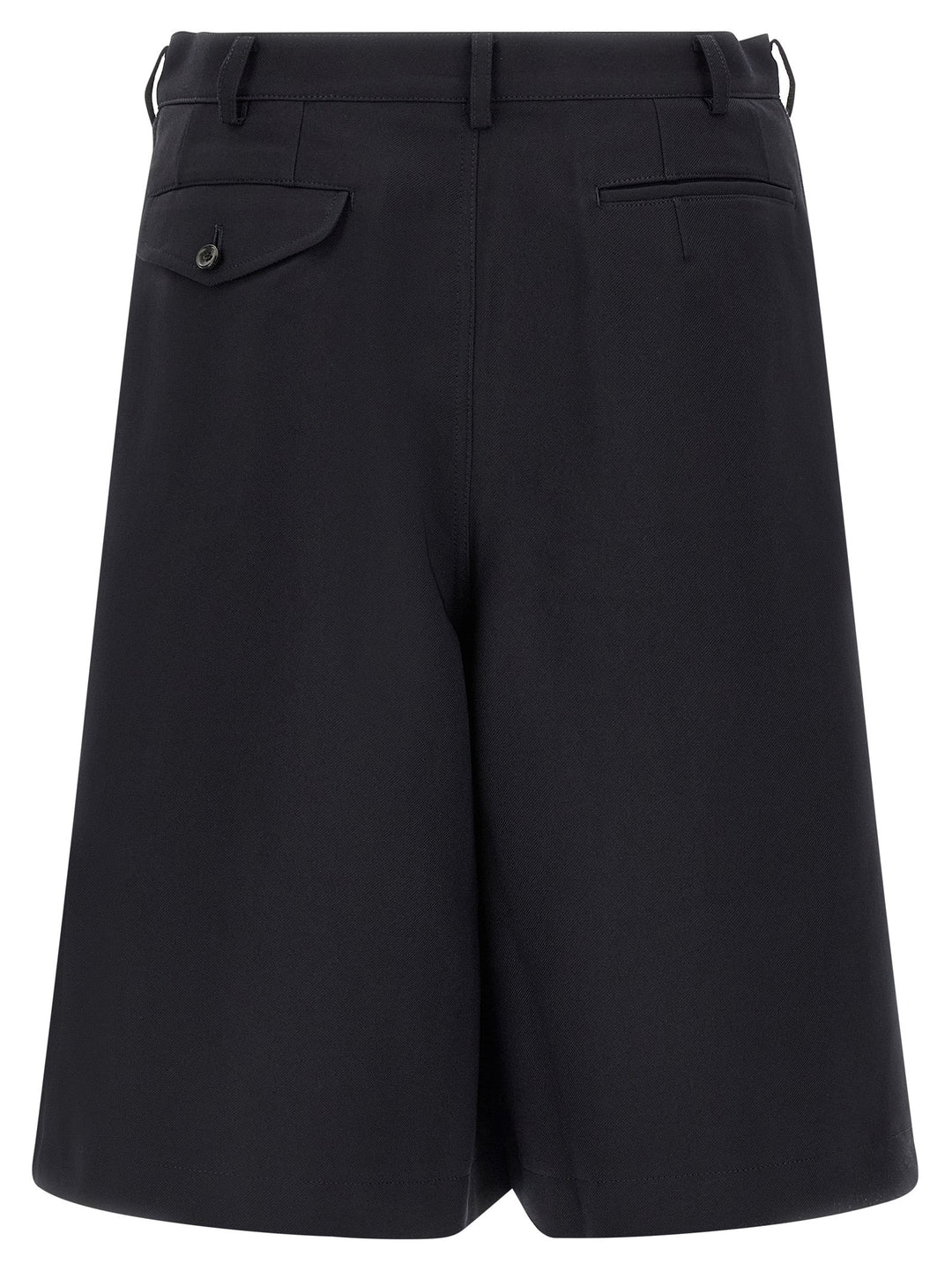 Men’s Comme Des Garçons Blue Polyester Bermuda Shorts