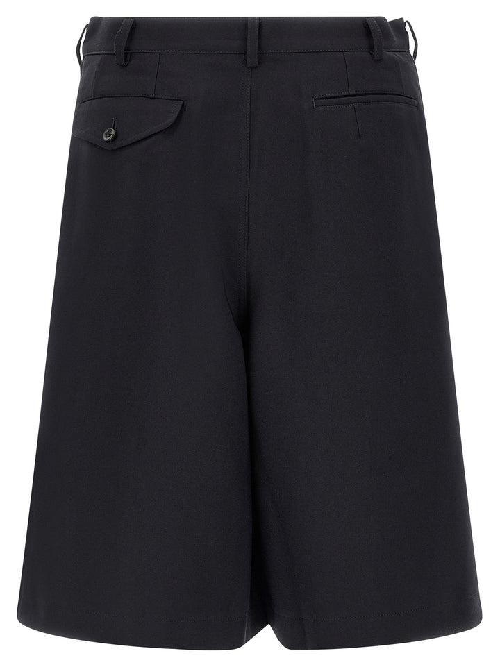 Men’s Comme Des Garçons Blue Polyester Bermuda Shorts