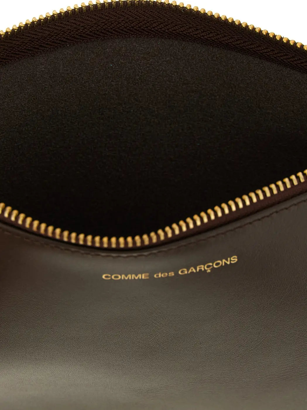 Men’s Comme Des Garçons Brown Cowhide Cardholder