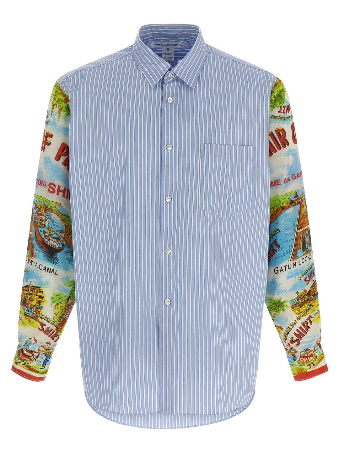 Comme Des Garçons Multicolor Cotton Blouse
