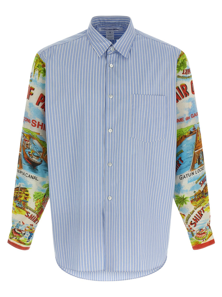 Comme Des Garçons Multicolor Cotton Blouse