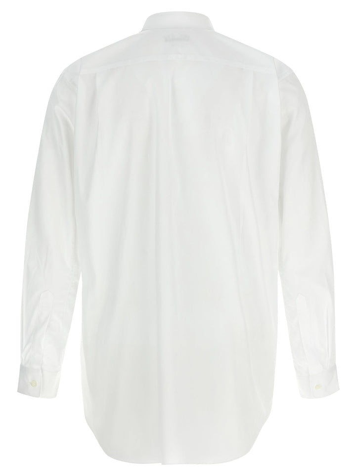 Comme Des Garçons Play White Cotton Blouse