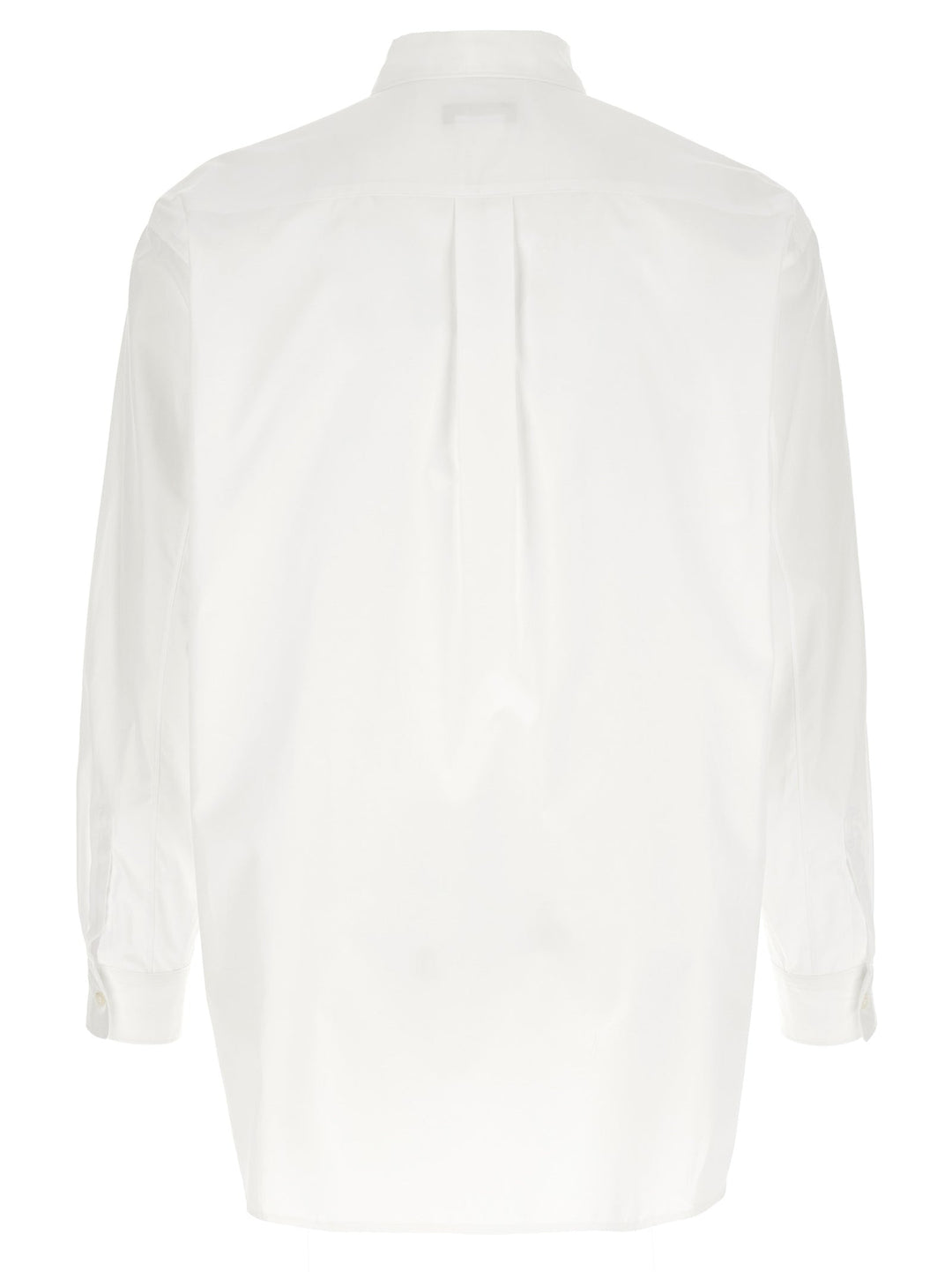 Comme Des Garçons White Cotton Blouse