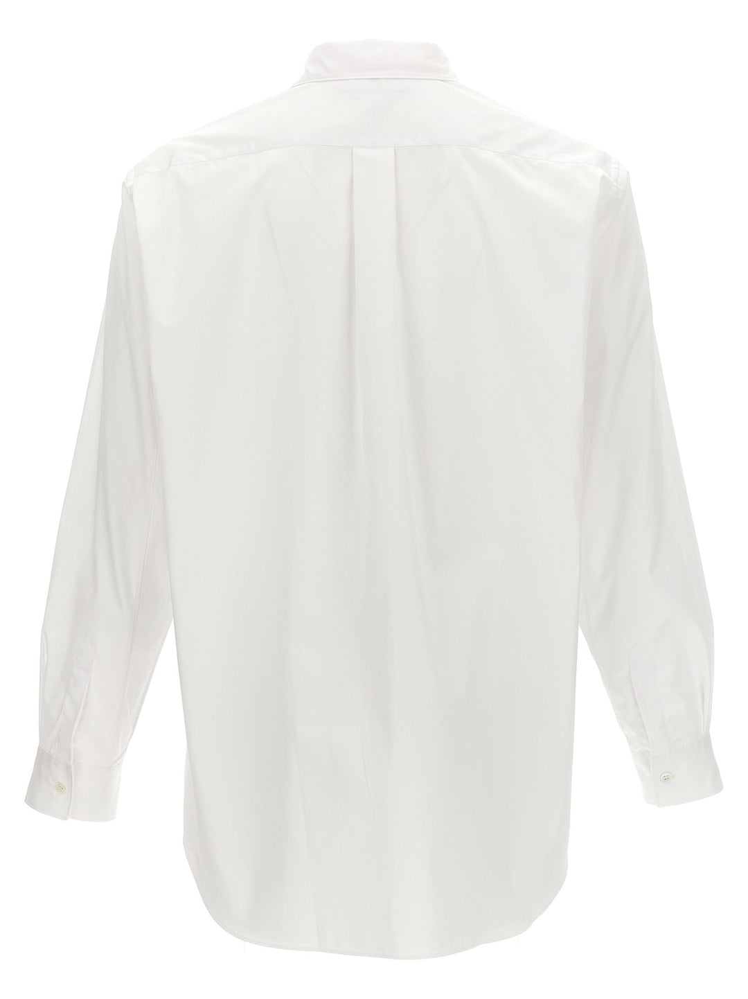 Comme Des Garçons White Cotton Blouse