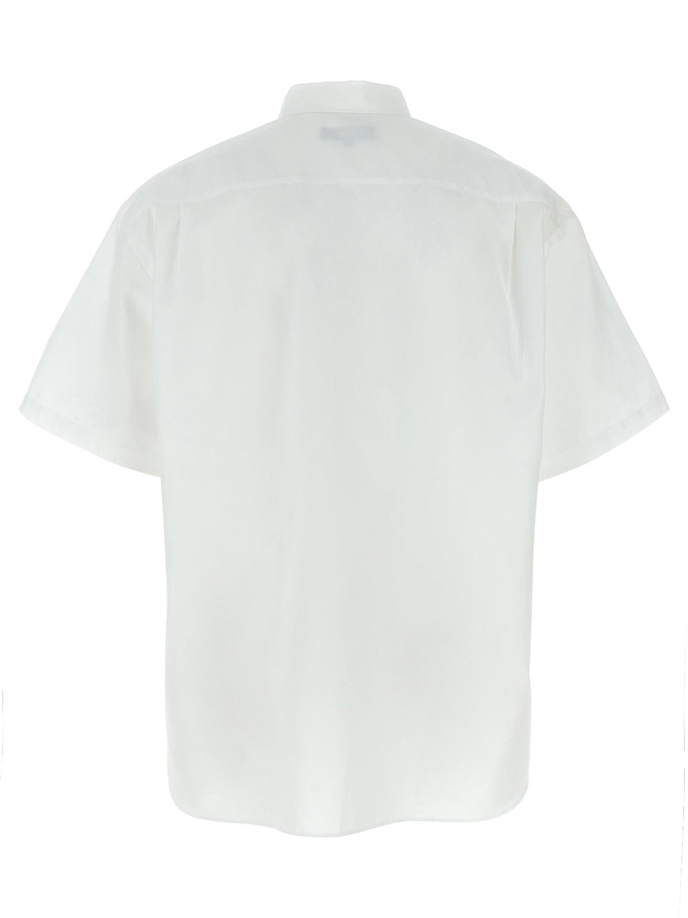Comme Des Garçons White Cotton Blouse