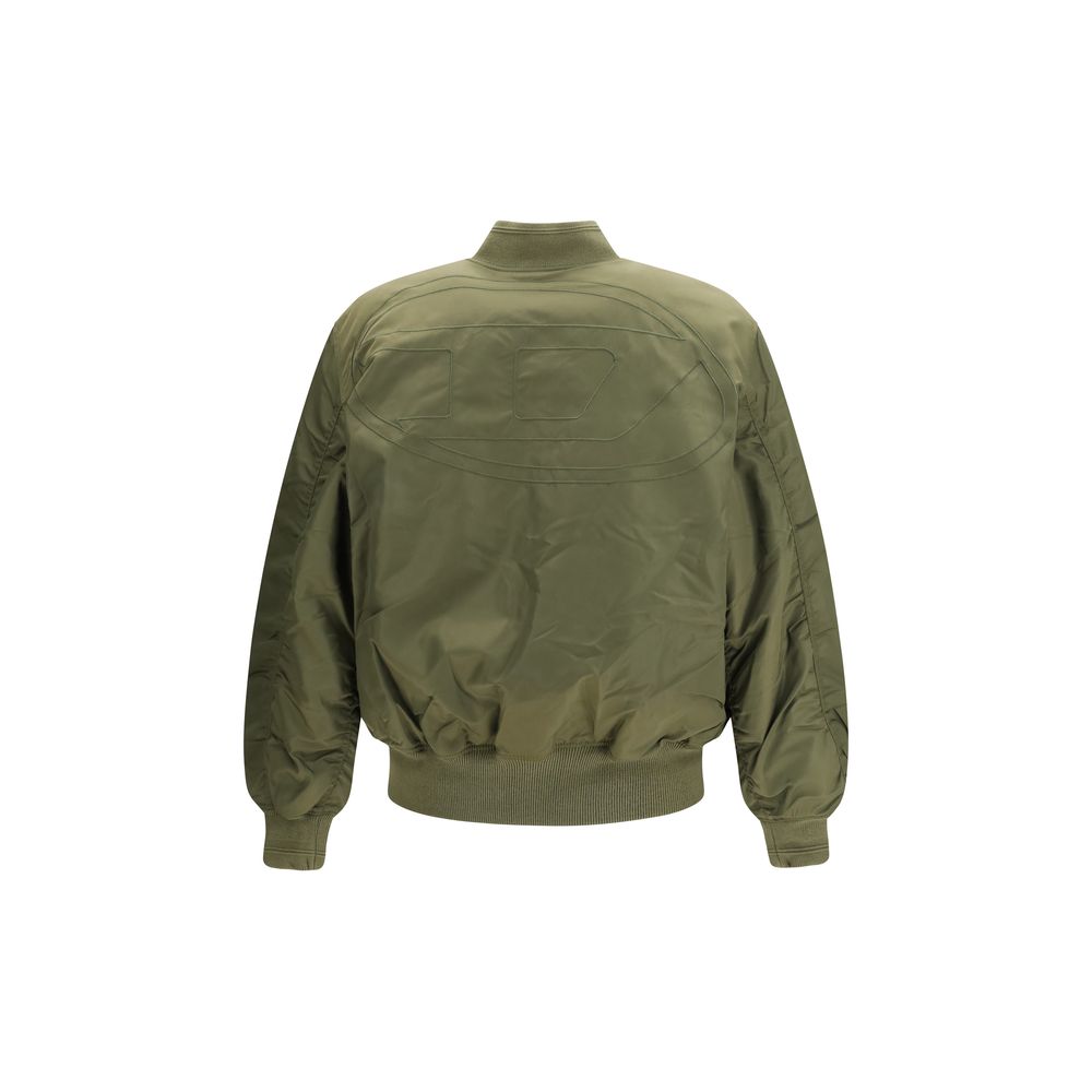Men’s Diesel Bicolor Polyamide Bomber