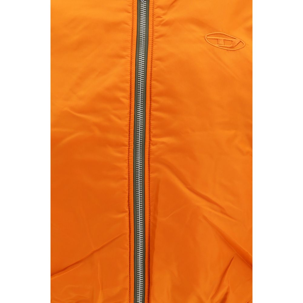 Men’s Diesel Bicolor Polyamide Bomber