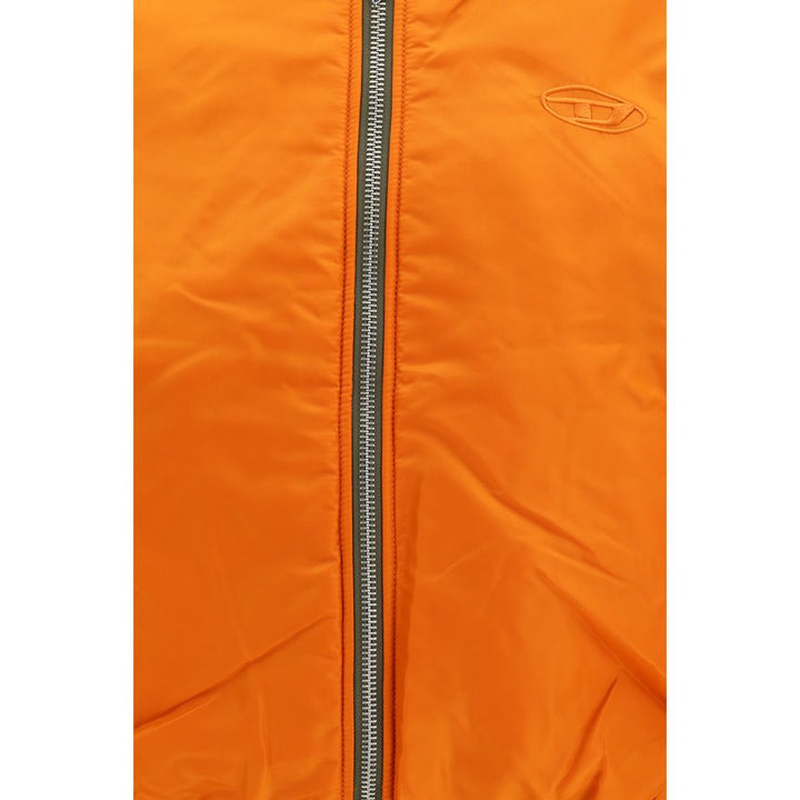 Men’s Diesel Bicolor Polyamide Bomber