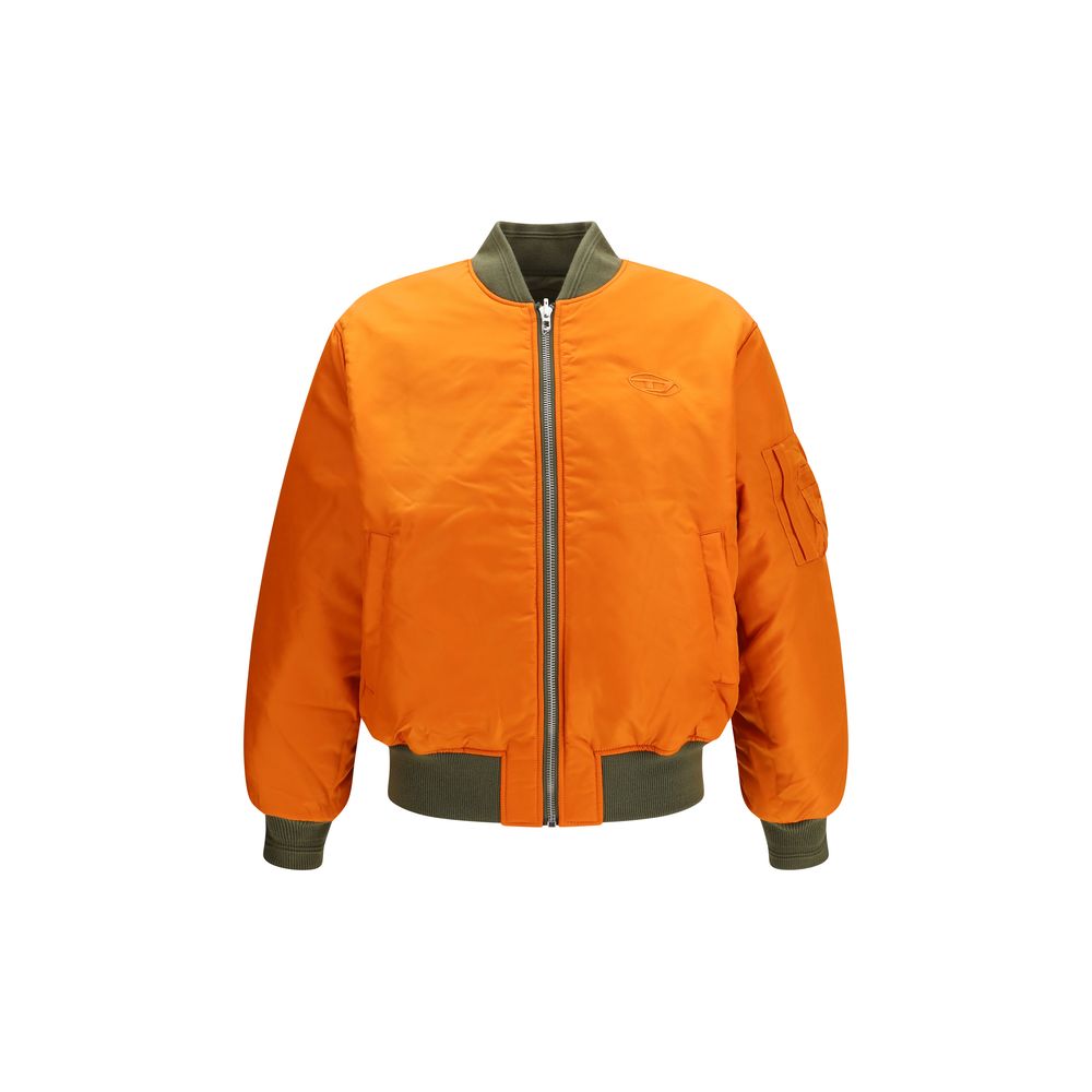 Men’s Diesel Bicolor Polyamide Bomber