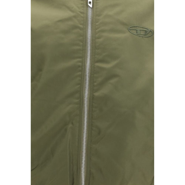 Men’s Diesel Bicolor Polyamide Bomber