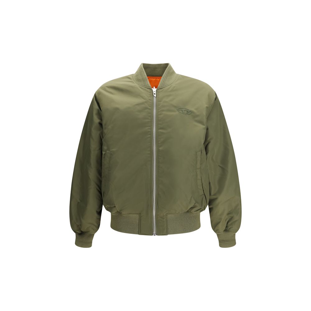 Men’s Diesel Bicolor Polyamide Bomber