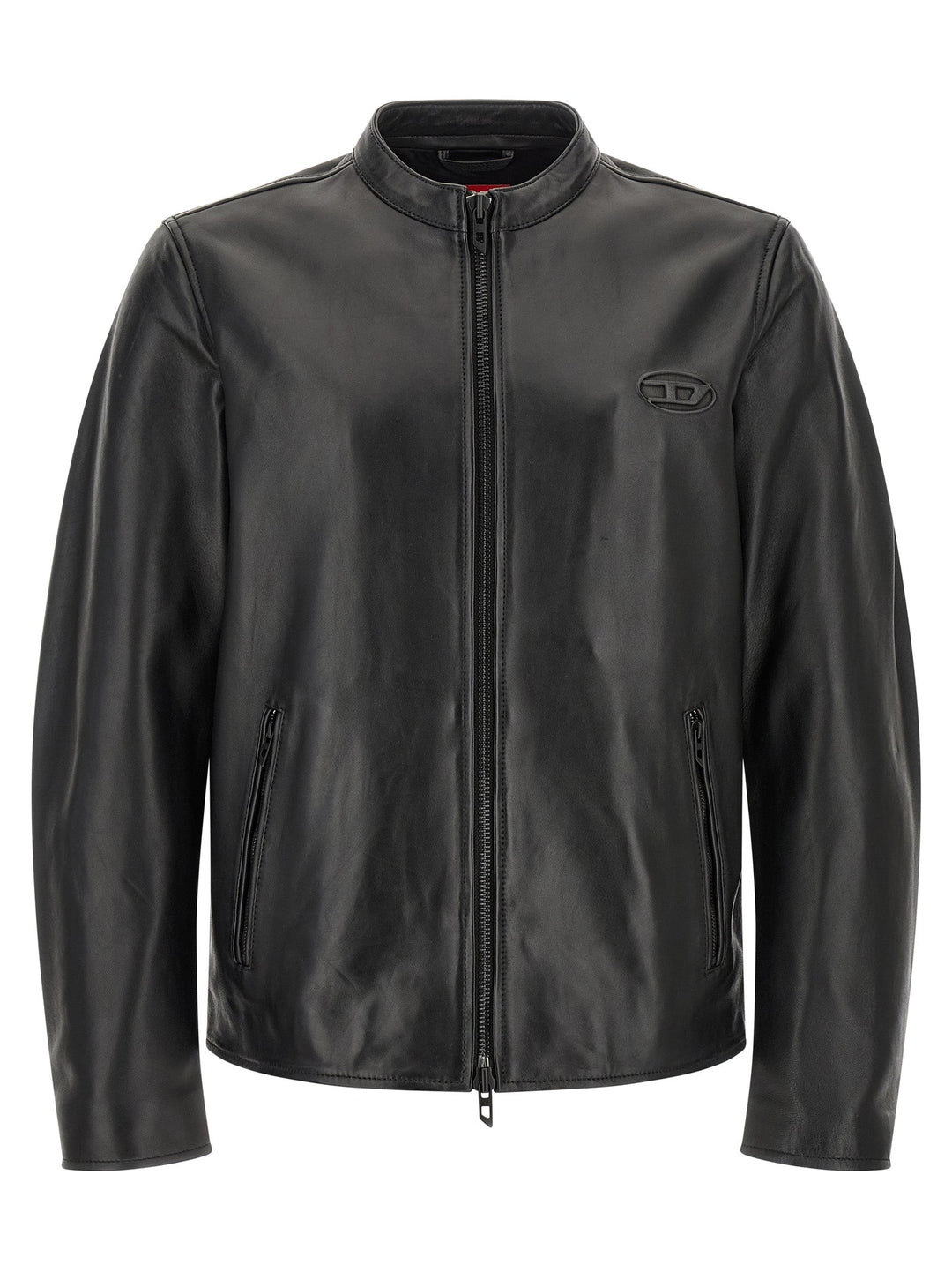 Men’s Diesel Black Lamb Leather Jacket