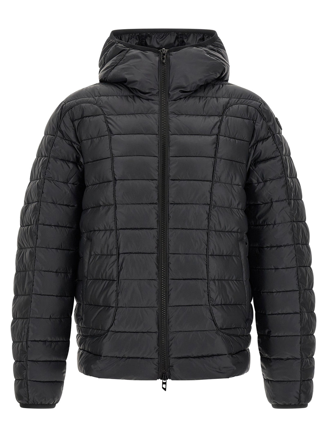 Men’s Diesel Black Polyester Full-length Jacket