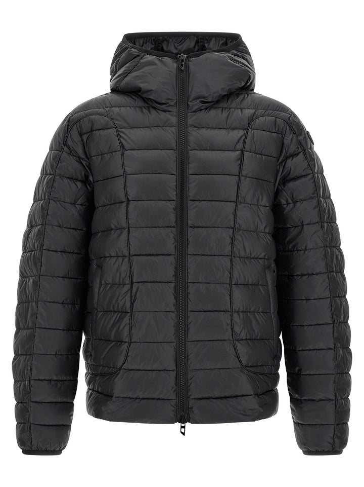 Men’s Diesel Black Polyester Full-length Jacket