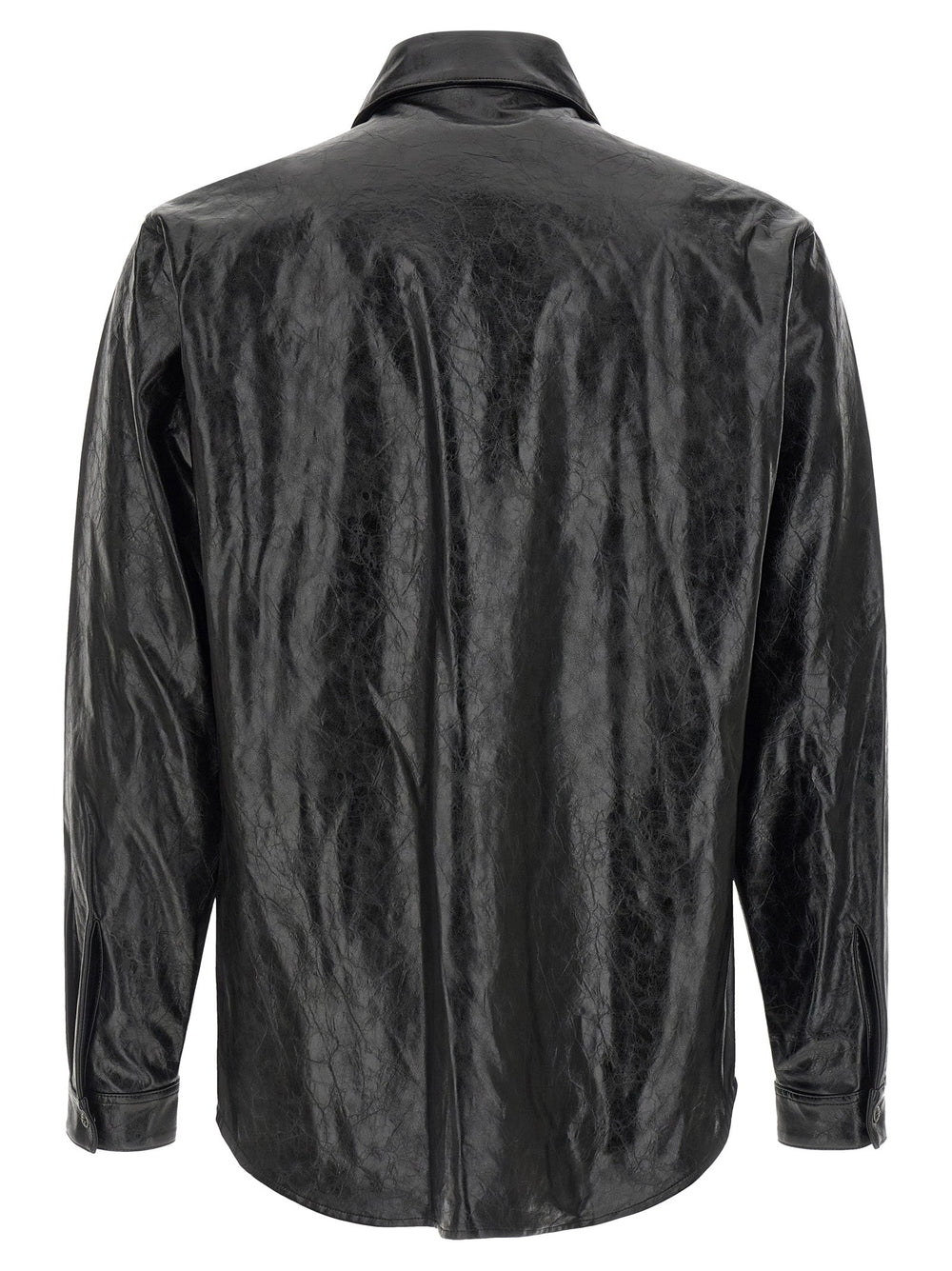Diesel Black Viscose Blouse