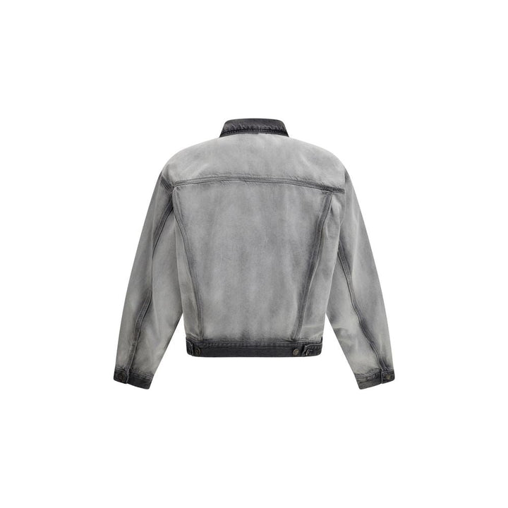 Men’s Diesel Gray Cotton Denim Jacket