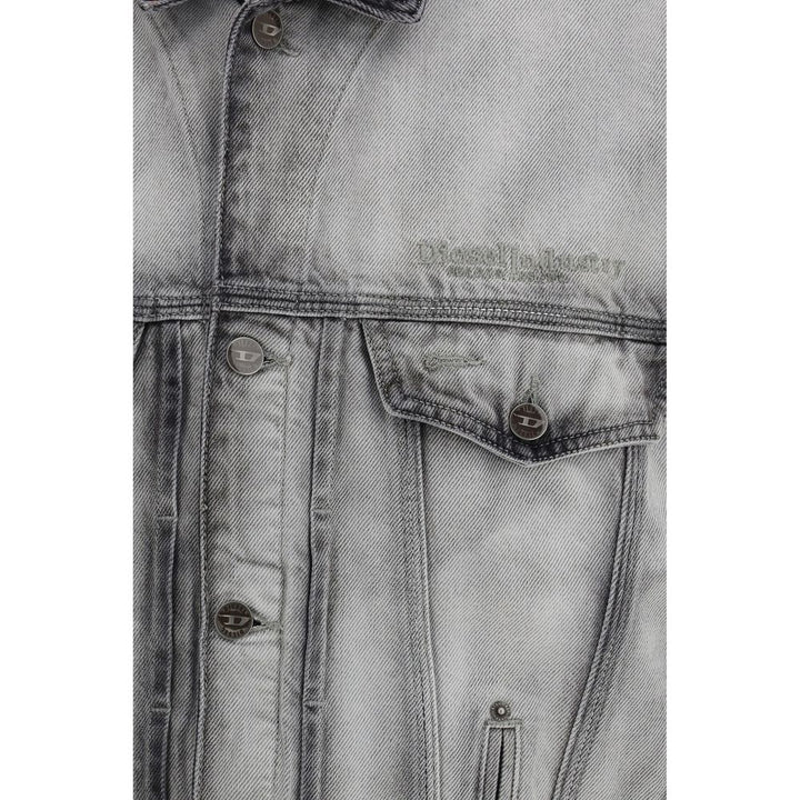 Men’s Diesel Gray Cotton Denim Jacket