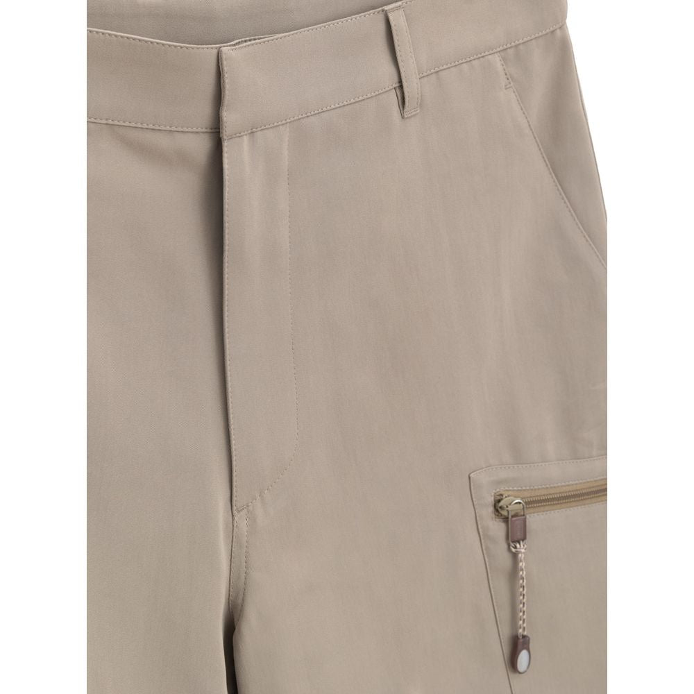 Men’s Dior Beige Cotton Cargo Shorts
