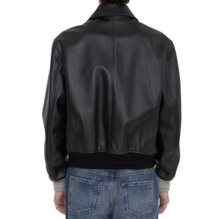Men’s Dior Black Calfskin Leather Jacket