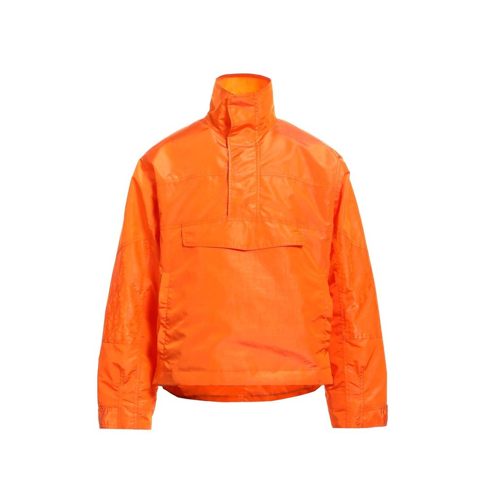 Men’s Dior Orange Polyester Shell Jacket