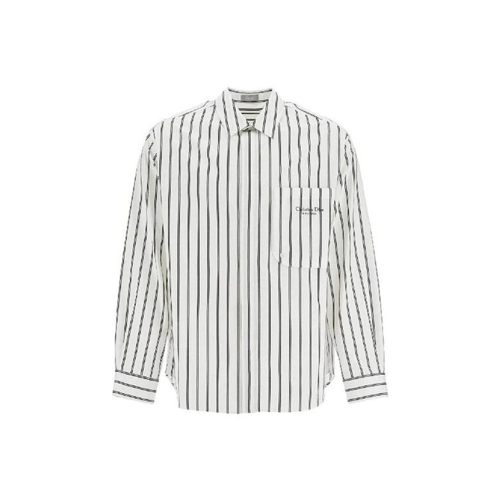 Men’s Dior White Cotton Dress Shirt