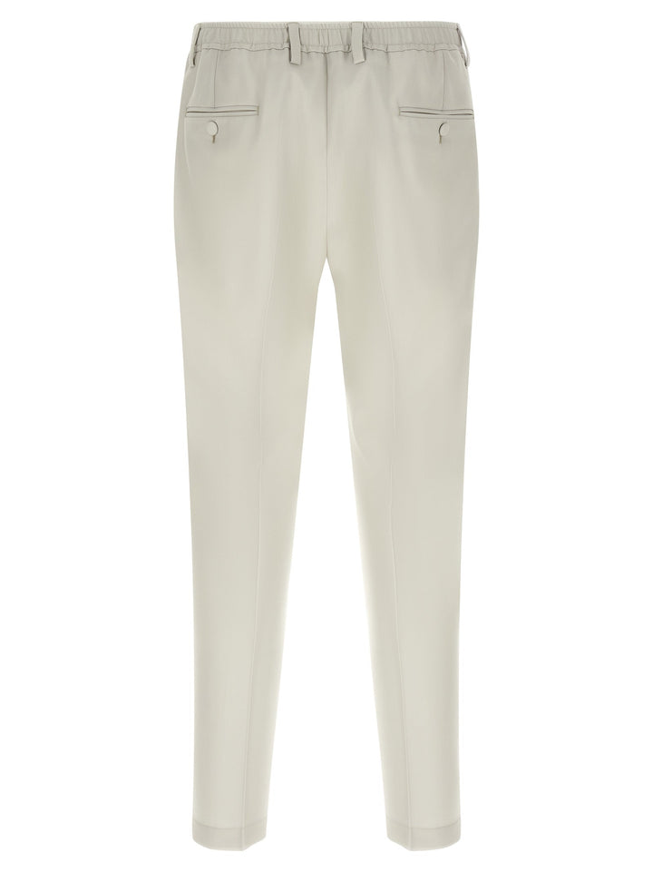 Dolce &amp; Gabbana Beige Virgin Wool Dress Pants